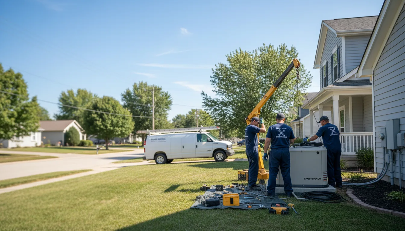 Generator Installation in Brusly, LA near me